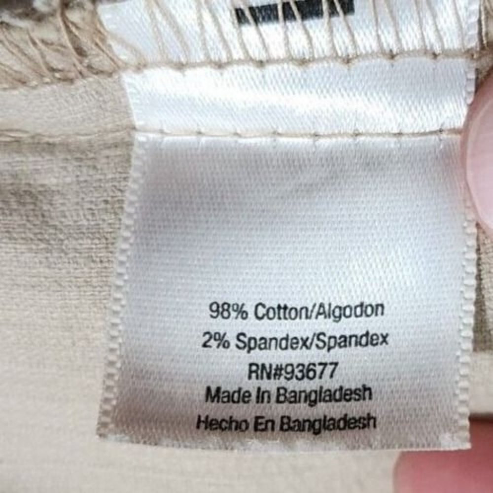 St. John's Bay Womens Corduroy 3-Button Blazer Jacket Pocket Cotton Stretch Sz S - Picture 7 of 11